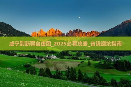 咸宁到新疆自由团
