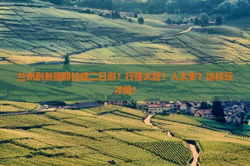 兰州到新疆那拉提二日游