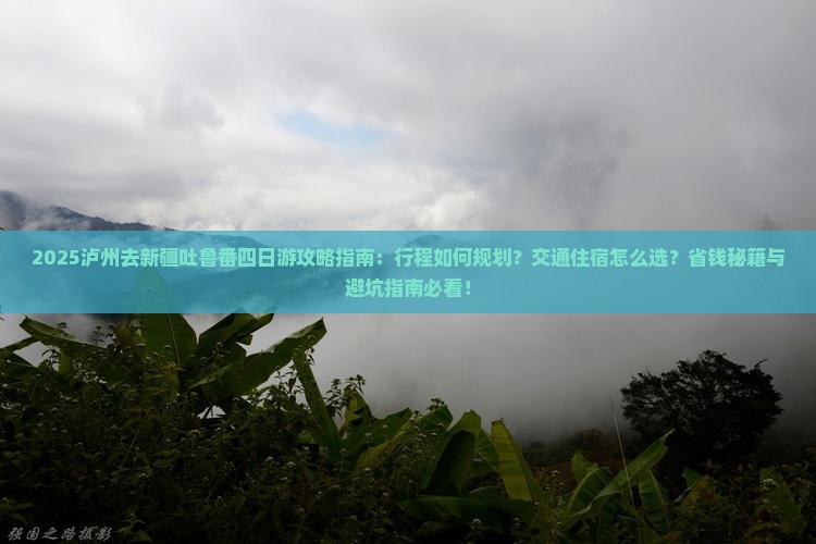 泸州去新疆吐鲁番四日游