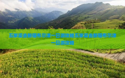 五家渠去新疆布尔津一日
