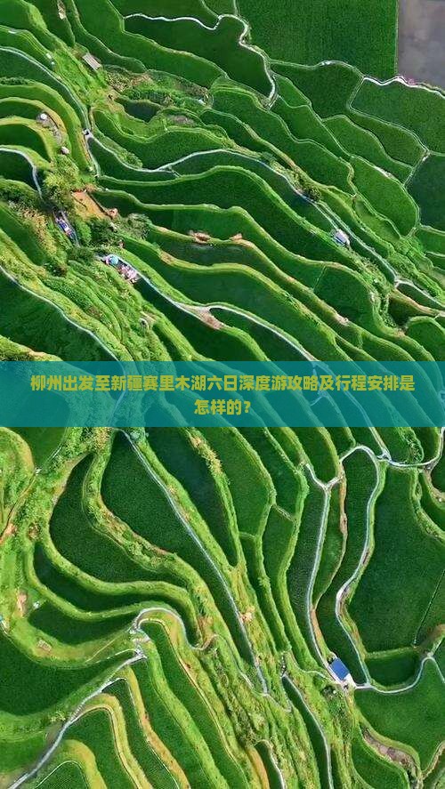柳州出发至新疆赛里木湖六日深度游攻略及行程安排是怎样的？