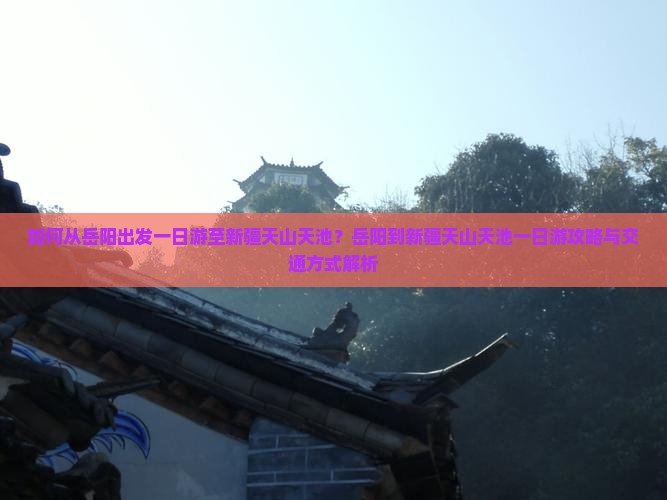 如何从岳阳出发一日游至新疆天山天池？岳阳到新疆天山天池一日游攻略与交通方式解析