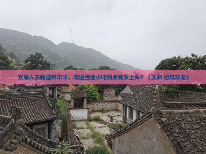 安康去新疆布尔津旅游小吃