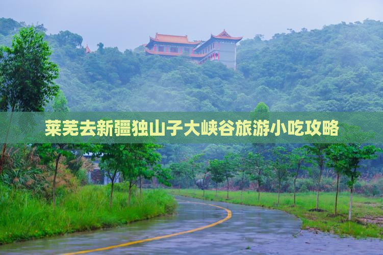 莱芜去新疆独山子大峡谷旅游小吃攻略
