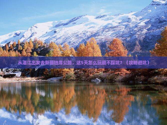 湛江去新疆独库公路门票