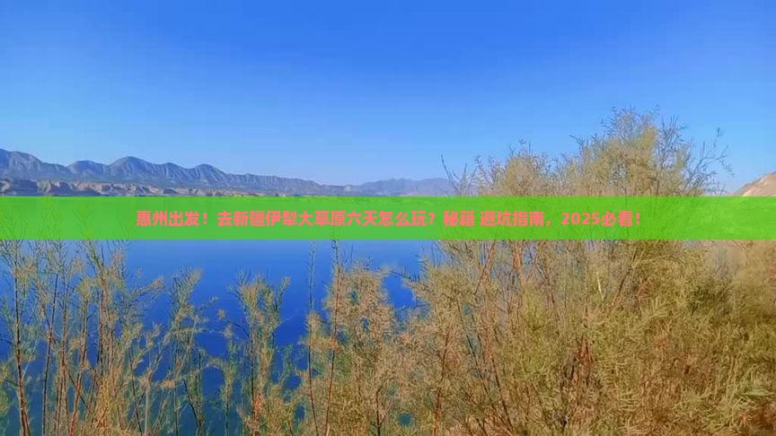 惠州去新疆伊犁大草原六日游