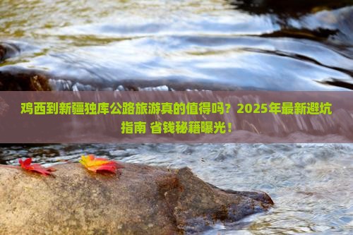 鸡西到新疆独库公路旅游