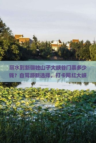 丽水到新疆独山子大峡谷门票多少钱？自驾游新选择，打卡网红大峡谷