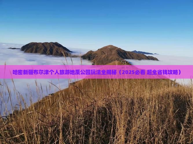 哈密去新疆布尔津个人游