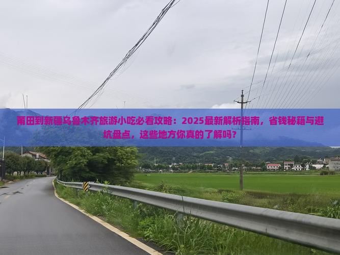 莆田到新疆乌鲁木齐旅游小吃