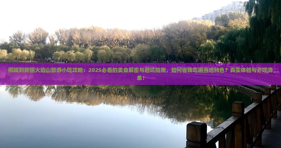 桐城到新疆火焰山旅游小吃