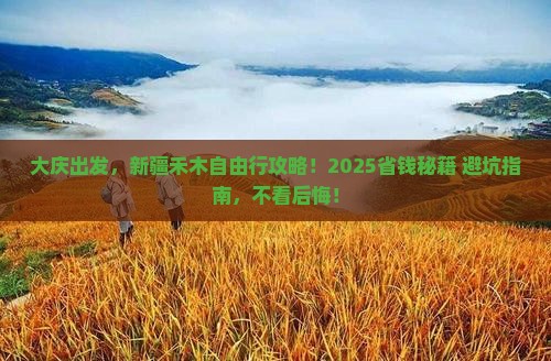 大庆去新疆禾木自由行