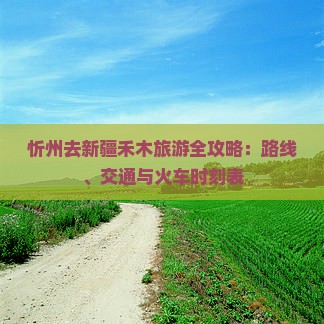 忻州去新疆禾木旅游