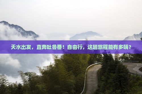 天水到新疆吐鲁番自由行