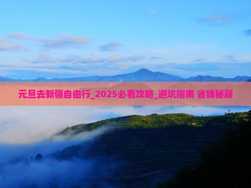 元旦去新疆自由行