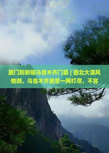 厦门到新疆乌鲁木齐门票