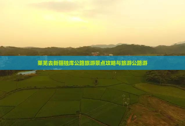 莱芜去新疆独库公路哪里玩