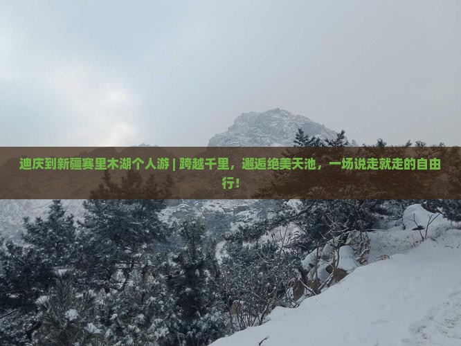 迪庆到新疆赛里木湖个人游