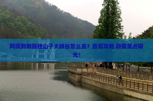阿坝到新疆独山子大峡谷景点