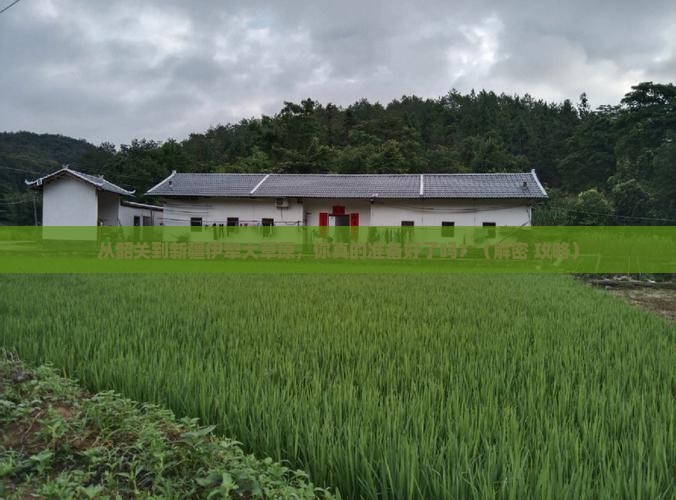 韶关到新疆伊犁大草原旅游