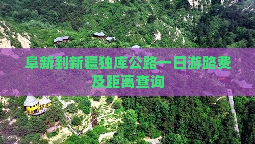 阜新到新疆独库公路一日游路费及距离查询
