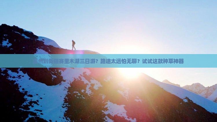 温州到新疆赛里木湖三日游？路途太远怕无聊？试试这款种草神器