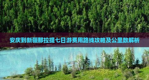 安庆到新疆那拉提七日游费用路线攻略及公里数解析