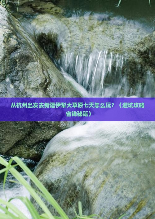 杭州去新疆伊犁大草原七日游