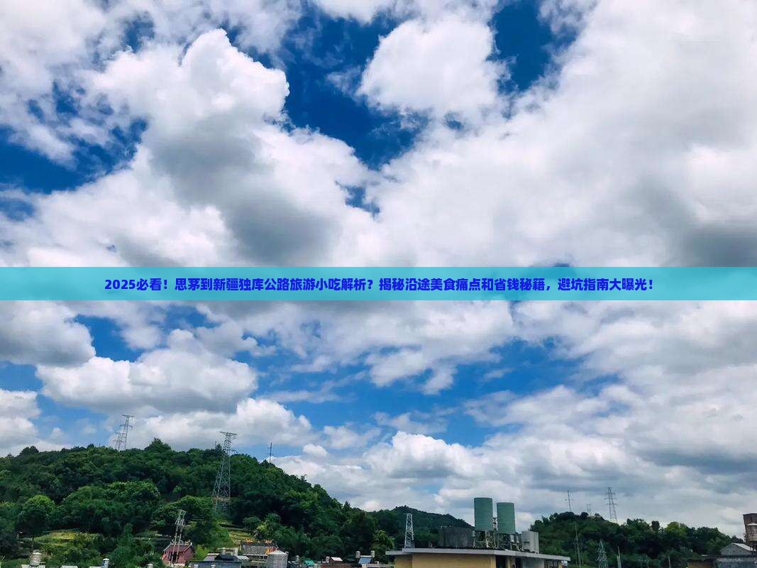 思茅到新疆独库公路旅游小吃