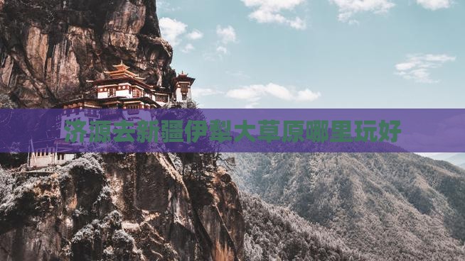 济源去新疆伊犁大草原哪里玩
