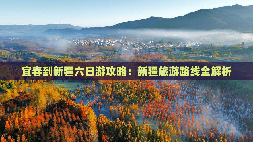 宜春到新疆六日游