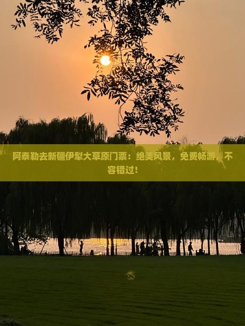 阿泰勒去新疆伊犁大草原门票