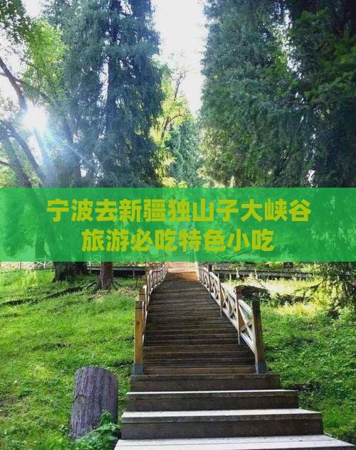 宁波去新疆独山子大峡谷旅游必吃特色小吃