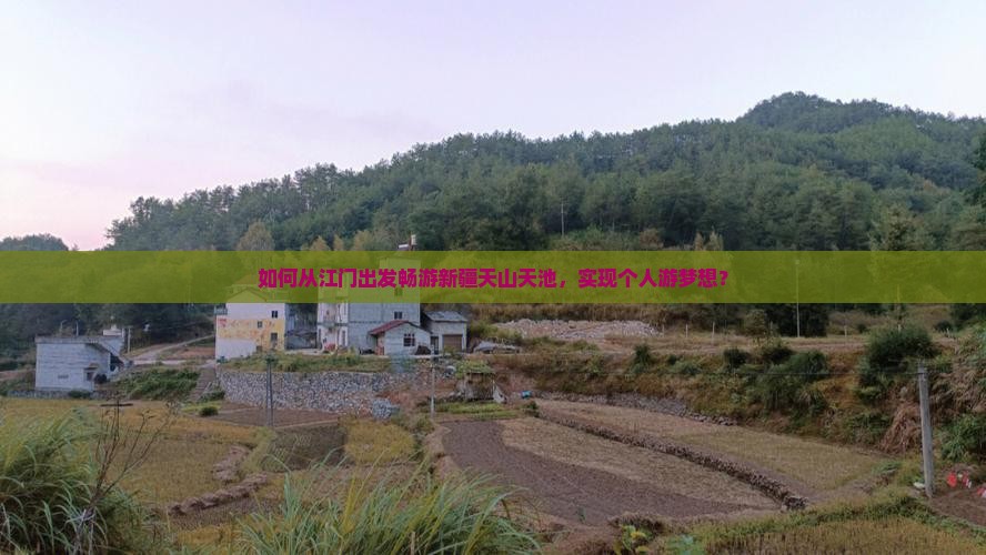 如何从江门出发畅游新疆天山天池，实现个人游梦想？