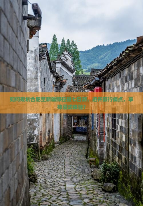 如何规划合肥至新疆那拉提七日游，避开旅行痛点，享柿浸式体验？