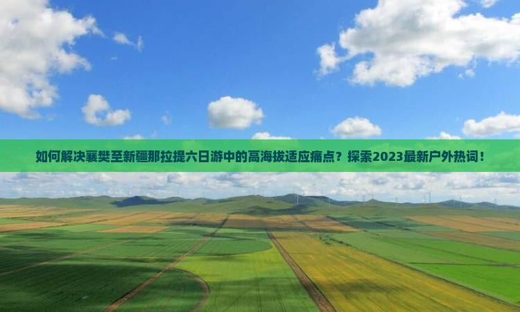 如何解决襄樊至新疆那拉提六日游中的高海拔适应痛点？探索2023最新户外热词！