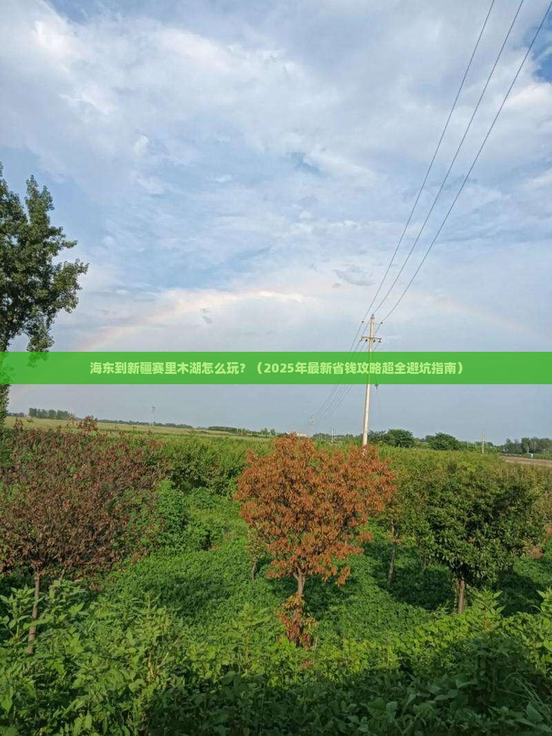 海东到新疆赛里木湖攻略