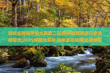 铁岭去新疆伊犁大草原二日游