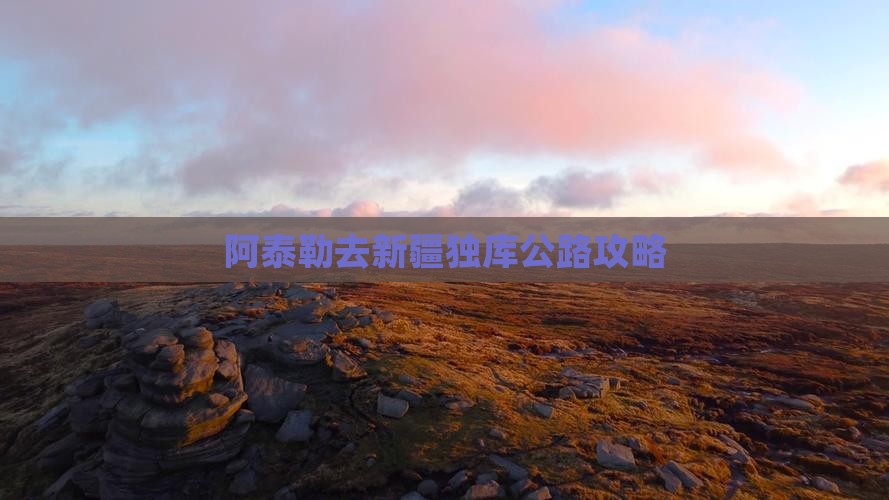 阿泰勒去新疆独库公路攻略