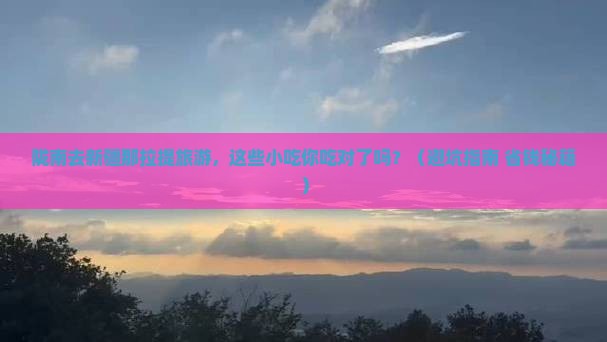 陇南去新疆那拉提旅游小吃