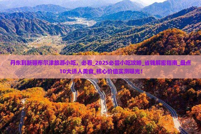 丹东到新疆布尔津旅游小吃