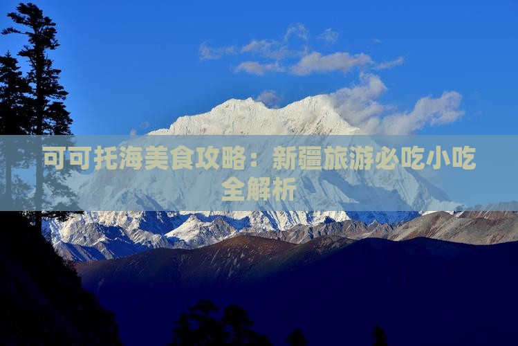 延安去新疆可可托海旅游小吃