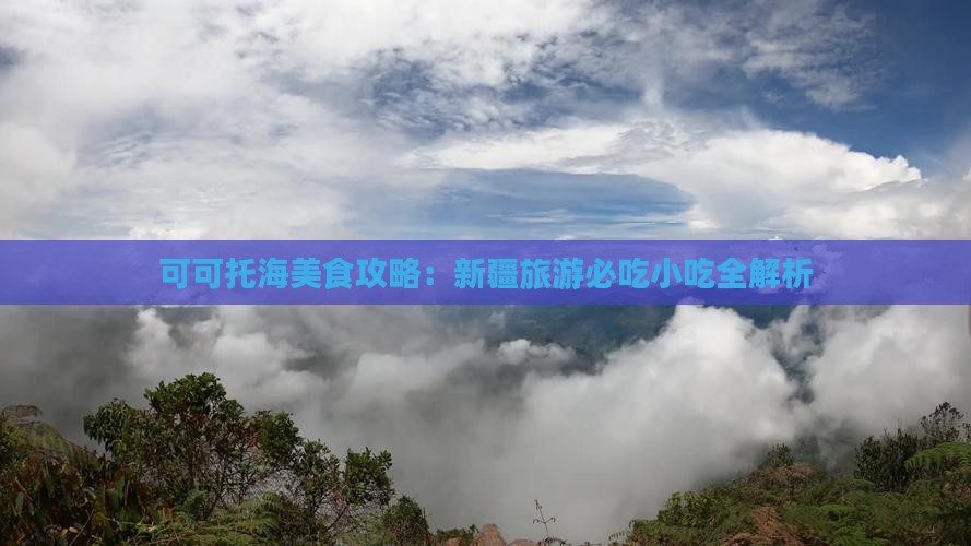 延安去新疆可可托海旅游小吃