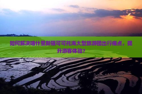 如何解决喀什至新疆可可托海大型旅游团出行痛点，提升游客体验？