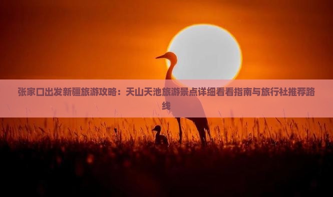 张家口出发新疆旅游攻略：天山天池旅游景点详细看看指南与旅行社推荐路线