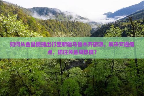 如何从金昌便捷出行至新疆乌鲁木齐旅游，解决交通痛点，抓住黄金周热度？