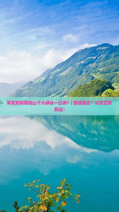 莱芜到新疆独山子大峡谷一日游？| 路途遥远？试试空铁联运！