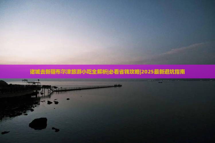 诸城去新疆布尔津旅游小吃