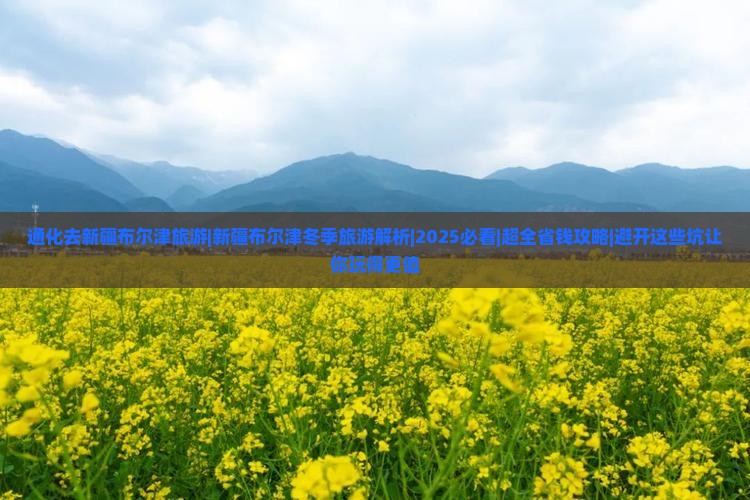 通化去新疆布尔津旅游