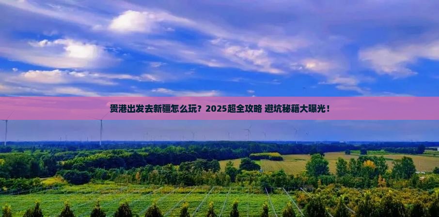 贵港去新疆大型旅游团